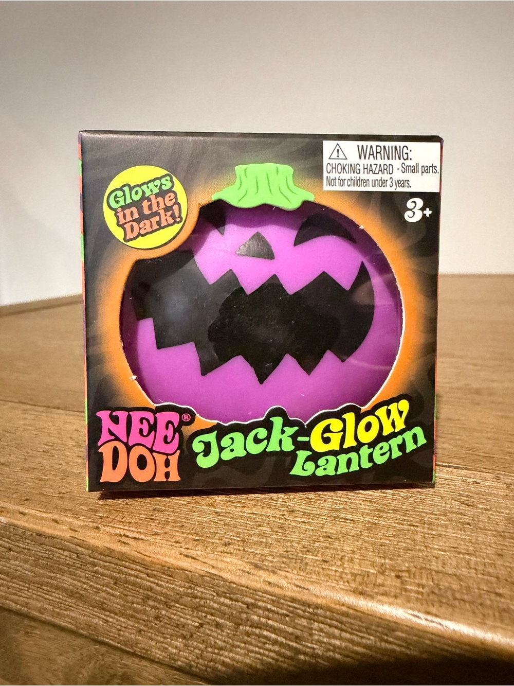 NeeDoh Jack-Glow Lantern - Purple - Ships Fast